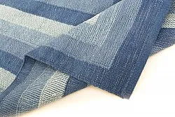 Tapete de retalhos - Chania (azul)