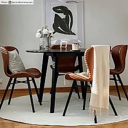 Tapete redondo - Sunayama (branco)