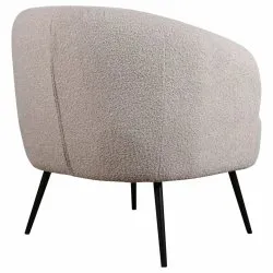 Fåtölj - Capri (beige/bouclé)
