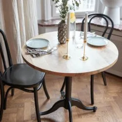 Matbord - Långholmen - 80 cm round (vintage)
