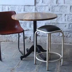 Matbord - Långholmen - 80 cm round (vintage)