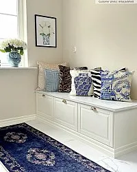 Tapete Wilton - Taknis (azul)