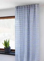 Cortinas - Cortina de linho Tara (azul)