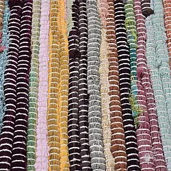 Tapete de retalhos - Happy (amarelo/multi)