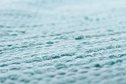 Tapete de retalhos - Silje (azul/turquesa)