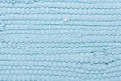 Tapete de retalhos - Silje (azul/turquesa)