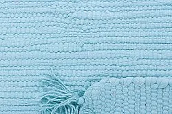 Tapete de retalhos - Silje (azul/turquesa)