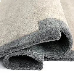 Tapete de lã - Agra Hand Tufted Wool Premium (cinza)