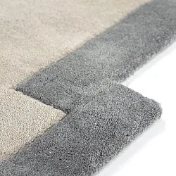 Tapete de lã - Agra Hand Tufted Wool Premium (cinza)