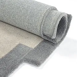 Tapete de lã - Agra Hand Tufted Wool Premium (cinza)