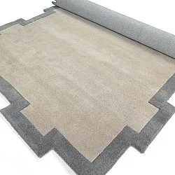 Tapete de lã - Agra Hand Tufted Wool Premium (cinza)