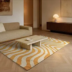 Tapete de lã - Aiz Hand Tufted Wool Premium (amarelo)