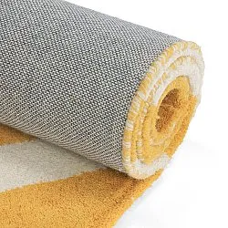 Tapete de lã - Aiz Hand Tufted Wool Premium (amarelo)