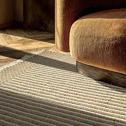 Tapete de lã - Arbil (bege/branco)