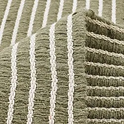 Tapete de lã - Arbil (verde/branco)