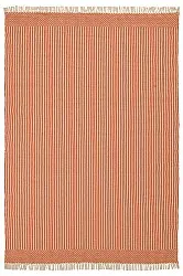 Tapete de lã - Arbil (terracota/branco)