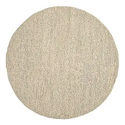 Tapete redondo - Avafors Wool Bubble (cinza/bege)