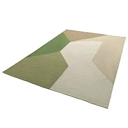 Tapete de lã - Aveiro (verde/multi)