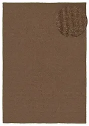 Tapete de lã - Charonne Flat Handloom Wool Premium (marrom)