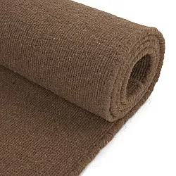 Tapete de lã - Charonne Flat Handloom Wool Premium (marrom)