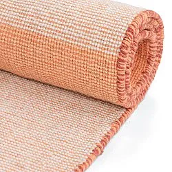 Tapete de lã - Chaves (vermelho/laranja)
