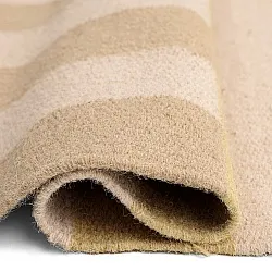 Tapete de lã - Covilha (creme/bege/amarelo claro)