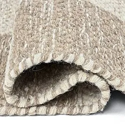 Tapete de lã - Dundee (bege/branco)