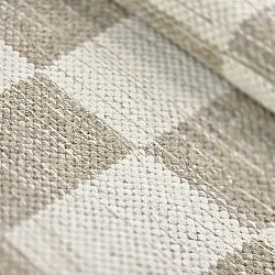 Tapete de lã - Dundee (bege/branco)