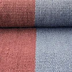 Tapete de lã - Garine (azul/vermelho)