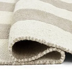 Tapete de lã - Garine (off white/bege)