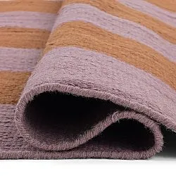 Tapete de lã - Garine (laranja/rosa)