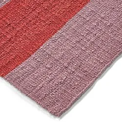 Tapete de lã - Garine (rosa/vermelho)