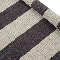 Tapete de lã - Garine (preto/bege)