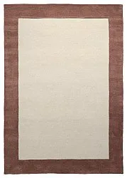 Tapete de lã - Gaya Hand Tufted Wool Premium (creme/castanho)