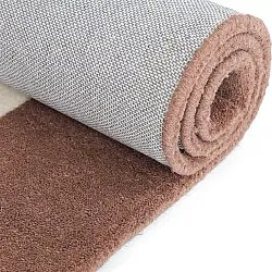 Tapete de lã - Gaya Hand Tufted Wool Premium (creme/castanho)
