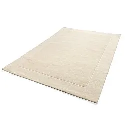 Tapete de lã - Gaya Hand Tufted Wool Premium (creme/branco)