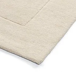 Tapete de lã - Gaya Hand Tufted Wool Premium (creme/branco)