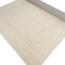 Tapete de lã - Gaya Hand Tufted Wool Premium (creme/branco)