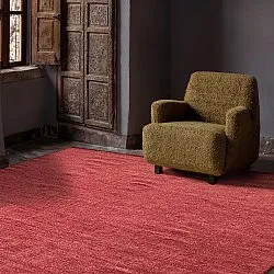 Tapete de lã - Hamilton (vermelho escuro)