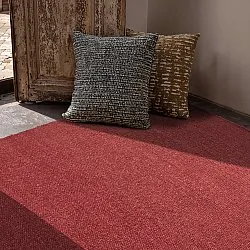 Tapete de lã - Hamilton (vermelho escuro)