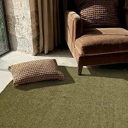 Tapete de lã - Hamilton (verde musgo)