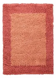 Tapete de lã - Khenifra Handknot Wool Premium (laranja/vermelho)