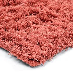 Tapete de lã - Khenifra Handknot Wool Premium (laranja/vermelho)