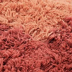 Tapete de lã - Khenifra Handknot Wool Premium (laranja/vermelho)