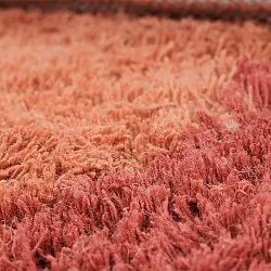 Tapete de lã - Khenifra Handknot Wool Premium (laranja/vermelho)