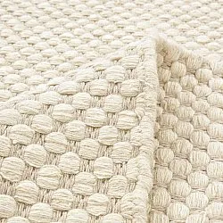 Tapete de lã - Ovelia (bege/branco)