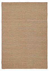 Tapete de lã - Ovelia (marrom/branco)