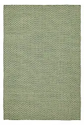 Tapete de lã - Ovelia (verde/branco)