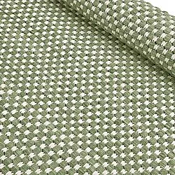 Tapete de lã - Ovelia (verde/branco)