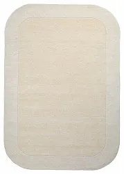 Tapete de lã - Puri Hand Tufted Wool Premium (creme/branco)